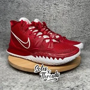 Nike Kyrie 7 VII TB Tough Red White Size 13.5 Men\'s Basketball Nike Kyrie 7 TB University Red for Sale | Authenticity  main image 4